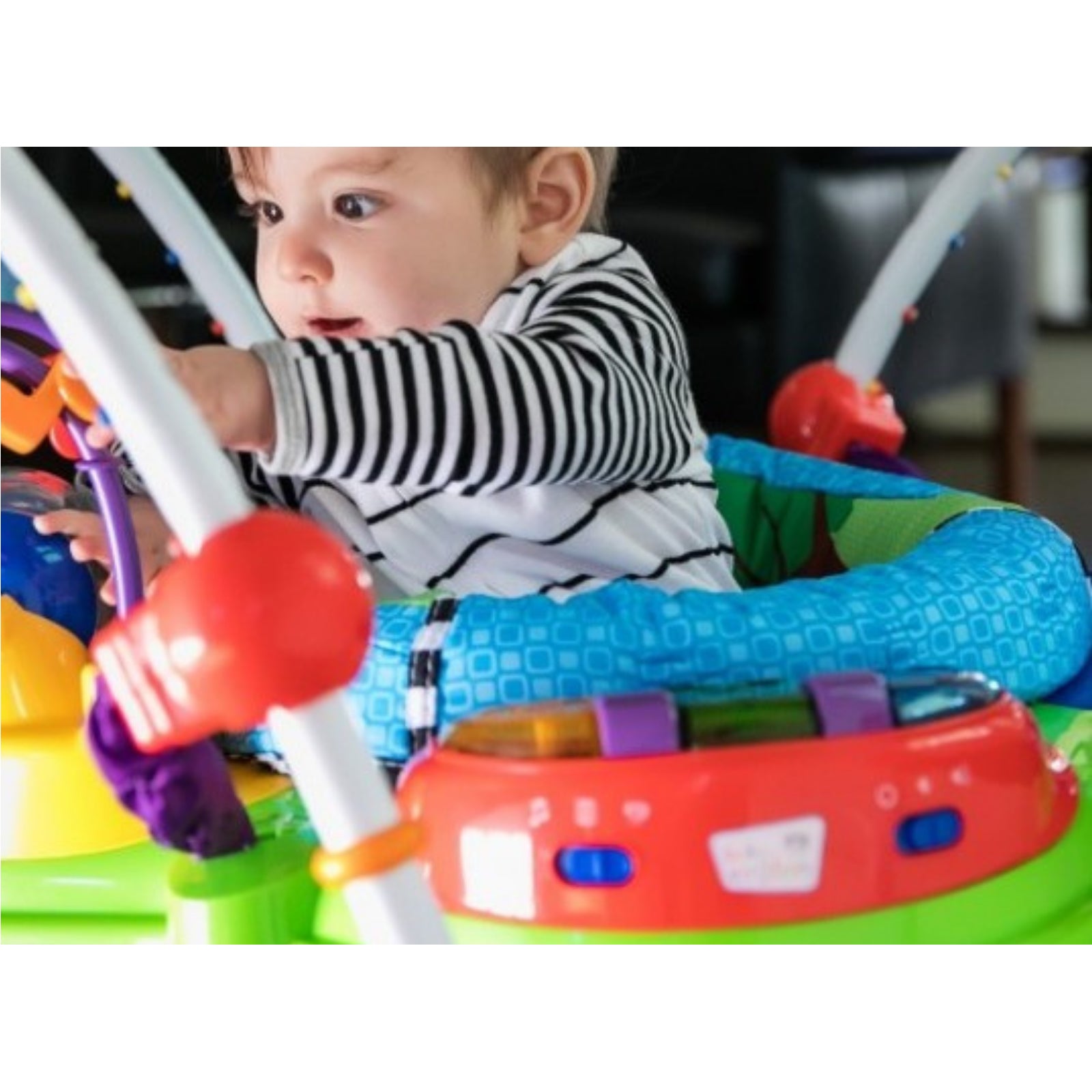 Baby Einstein Neighborhood Friends Activity Jumper Bouncer Fun