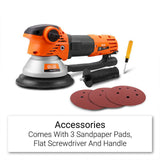 Bayer BSA150 710W 150mm 6Inch Car Stone Steel Polisher & Electric Orbital Sander