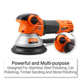 Bayer BSA150 710W 150mm 6Inch Car Stone Steel Polisher & Electric Orbital Sander
