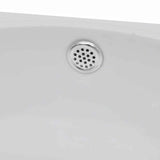 Ceramic Hand Wash Bathroom Basin Above Counter Wall Sink Bowl with Overflow Hole