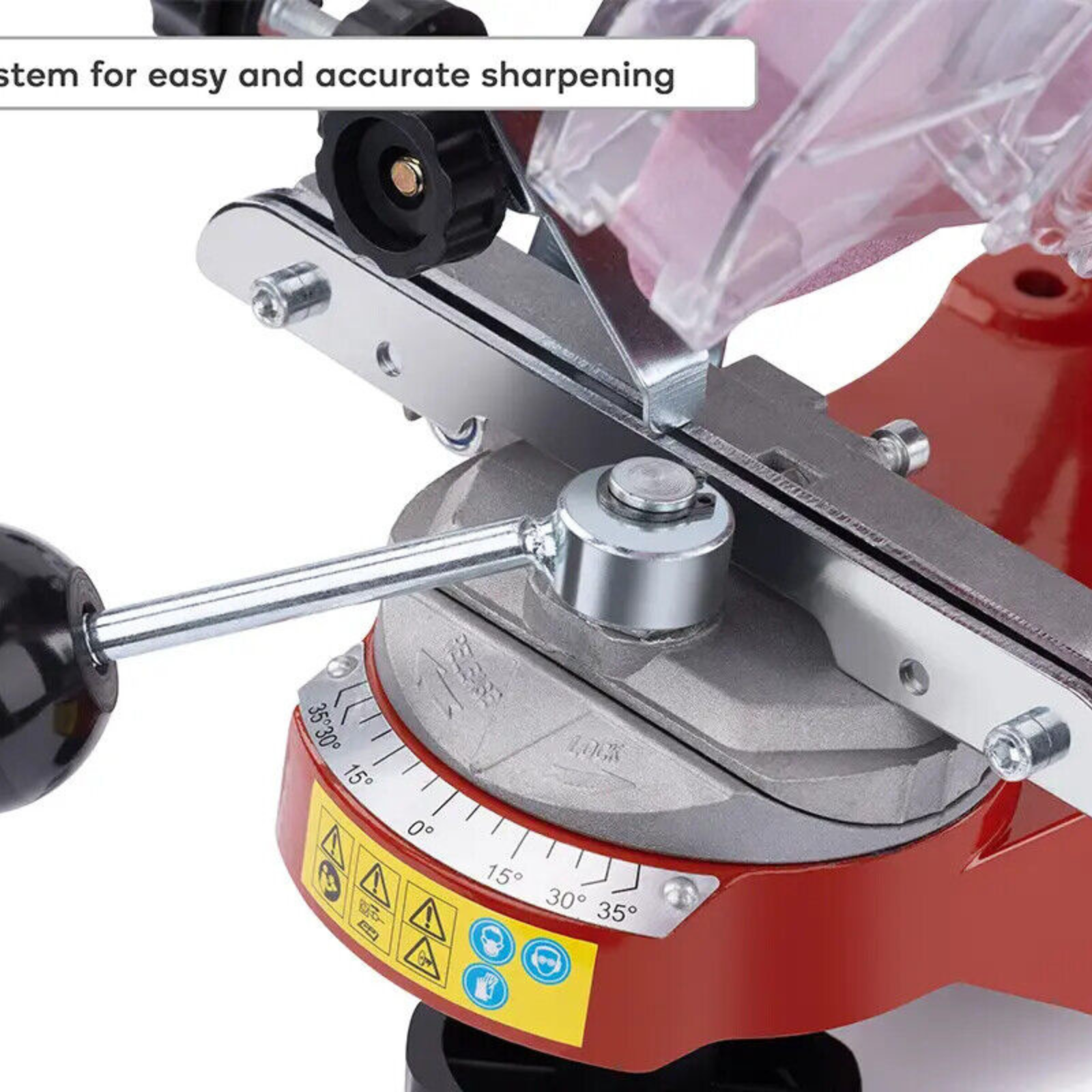 File Sharpener Tool Chainsaw Chain Sharpener 3000RPM Benchtop Electric Grinder File Sharpe ...