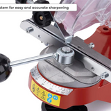 Chainsaw Chain Sharpener 3000RPM Benchtop Electric Grinder File Sharpening Tool