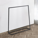 Commercial Clothing Garment Rack Retail Shop Black