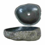 Decorative Oval Wash Basin Natural Stone Bathroom Sink Vanity Vessel Washbasin