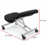 Ergonomic Adjustable Kneeling Chair Meditation Knee Straighten Yoga Posture Seat