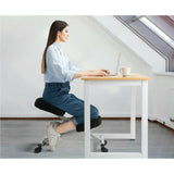 Ergonomic Adjustable Kneeling Chair Meditation Knee Straighten Yoga Posture Seat