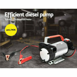 Giantz 12V Bio Diesel Transfer Pump Portable 180W Electric Auto Fuel Water Pumps