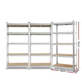 Giantz 3x1.8M Warehouse Shelving Racking Storage Garage Steel Metal Shelves Rack