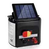 Giantz 5km Solar Electric Fence Charger Energiser Powered Unit Energizer Farm