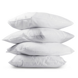 Giselle Bedding King Size Family Hotel 4 Pack Bed Pillow Medium Firm Pillows