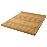 iKEA LÄMPLIG Wooden Large Cutting Chopping Serving Board Two Sides 46x53cm