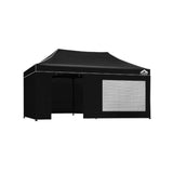 Heavy Duty Pop up Marquee 3 x 6 Gazebo Outdoor Tent Portable Waterproof Shade AU
