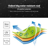 Heavy Duty Pop up Marquee 3 x 6 Gazebo Outdoor Tent Portable Waterproof Shade AU