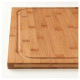 iKEA LÄMPLIG Wooden Large Cutting Chopping Serving Board Two Sides 46x53cm