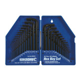 KINCROME Hex Key Set 30 Piece SAEMETRIC HKW30