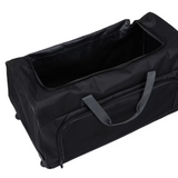Large Travel Duffel Bag with Wheel with Zipper Portable for Cloakroom Sports.