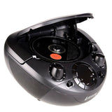 Laser Portable Boombox AM/FM Radio/3.5mm Aux Input Speaker/CD/CD-R/CD-RW Player