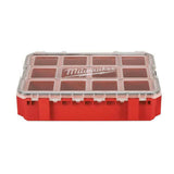 Milwaukee Jobsite Organizer 10 Compartment Storage Box Work Screw Tray Tool Case