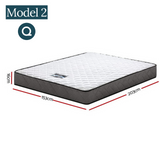 Pillow Top Spring Foam Mattress Matress Bedding Double King Single Queen Bed New