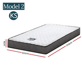 Pillow Top Spring Foam Mattress Matress Bedding Double King Single Queen Bed New