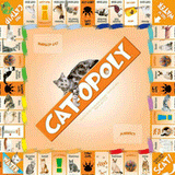 Monopoly Family Board Game Catopoly Property Trading Party Gameboard Cat Opoly