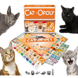 Monopoly Family Board Game Catopoly Property Trading Party Gameboard Cat Opoly