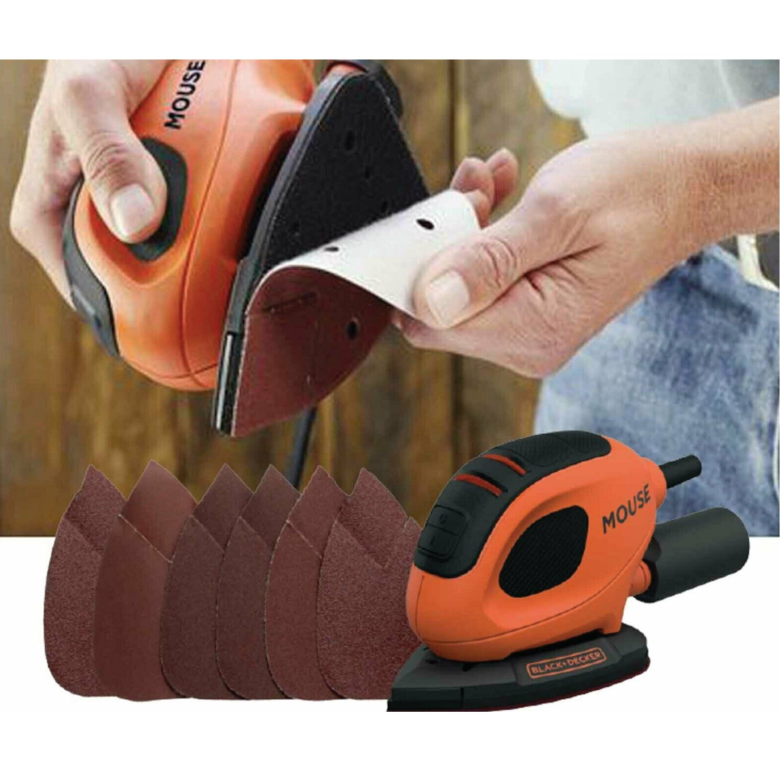 Black+Decker 55W 240V Corded Detail Sander BEW230 (Tool Review