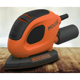 Mouse Sander w 6 Sanding Sheets Sandpaper Black & Decker Orbital Detail Power