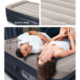 New Bestway SINGLE INFLATABLE MATTRESS AIR BED Quick Inflating Camping Blow Up