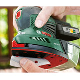 New Bosch Cordless PSM 18 LI Multi Sander Sanding Sheet Rechargeable Black/Green