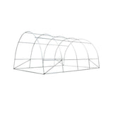 New Tunnel Green House Hot Shade Walk In Grow Steel Frame Seedling Greenhouse AU