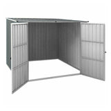 Outdoor Metal Shed Galvanize Steel Garden Equipment Tool Furniture Storage House