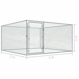 Pet Dog Kennel Outdoor Cage Large Metal Puppy Wire House Enclosure Steel Playpen