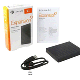 Seagate Expansion 2TB Portable External Hard Drive Super Speed 3.0 USB Powered