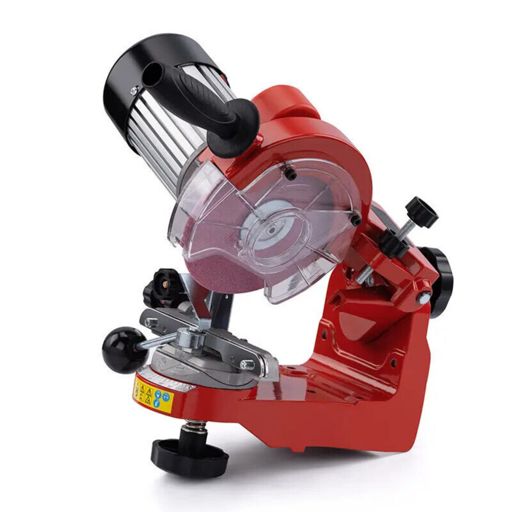 File Sharpener Tool Chainsaw Chain Sharpener 3000RPM Benchtop Electric Grinder File Sharpe ...