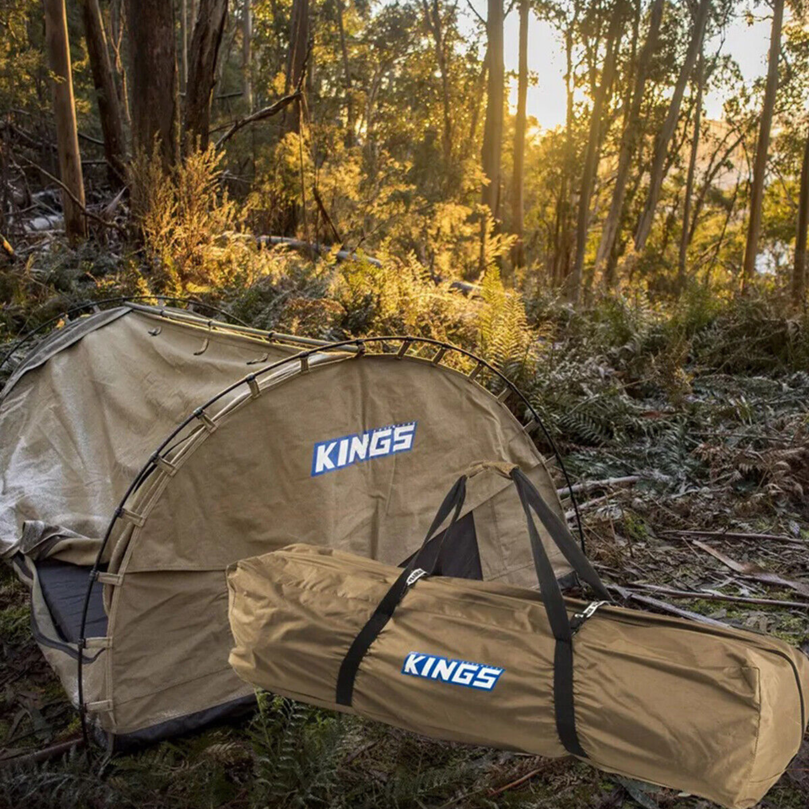 Double Swag Tent Carry Bag Canvas Heavy Duty Large Kings Big Daddy Del – thetopshopau