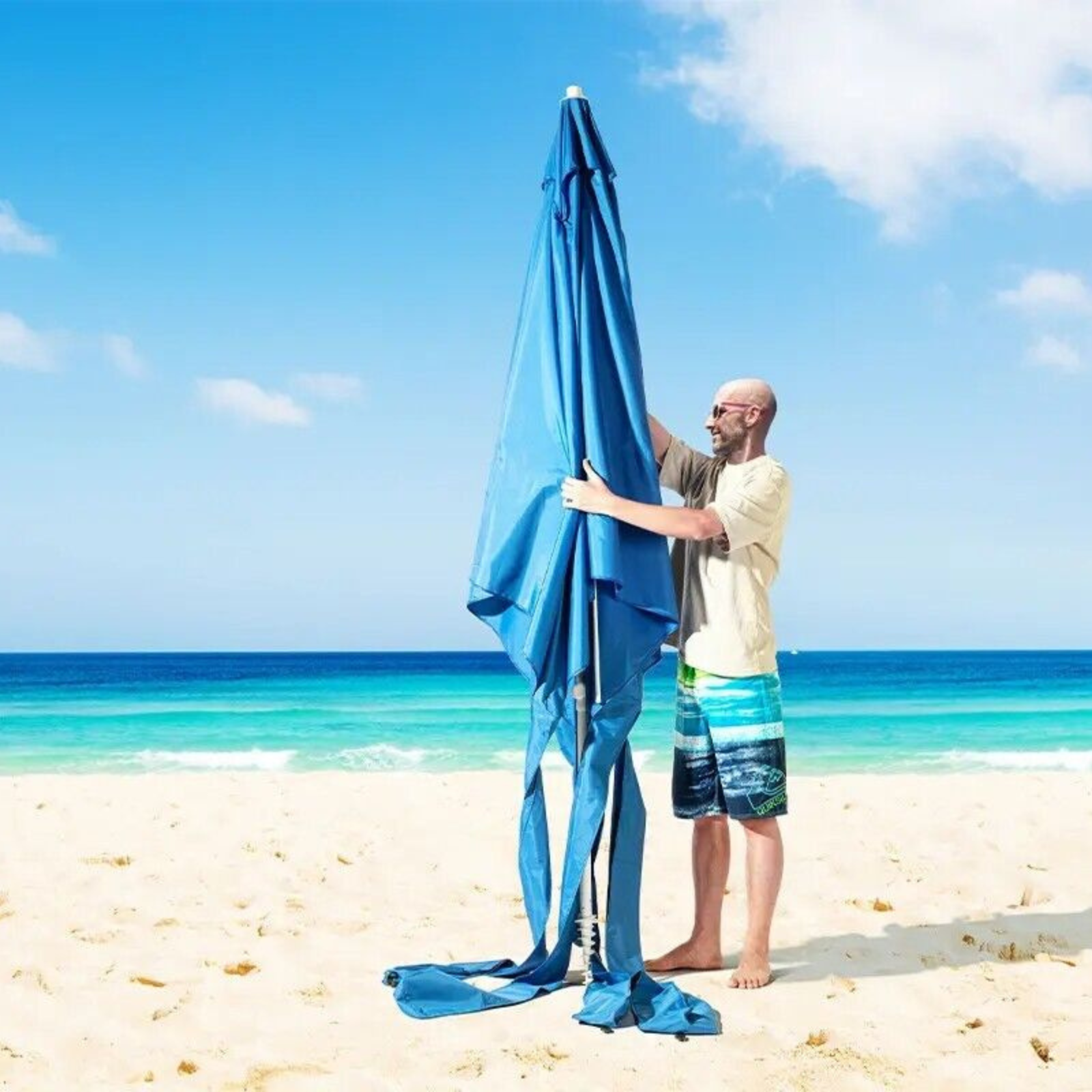 beach tent au Komodo Beach Cabana Shelter UV50 Size M Navy Blue Outdoor Spacious Ten – thetopshopau