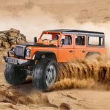 Remote Control Land Rover Rock Crawler (Orange), Model Toy Car