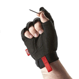 Milwaukee Performance Fingerless Safety Padded Breathable Handy Job Work Gloves