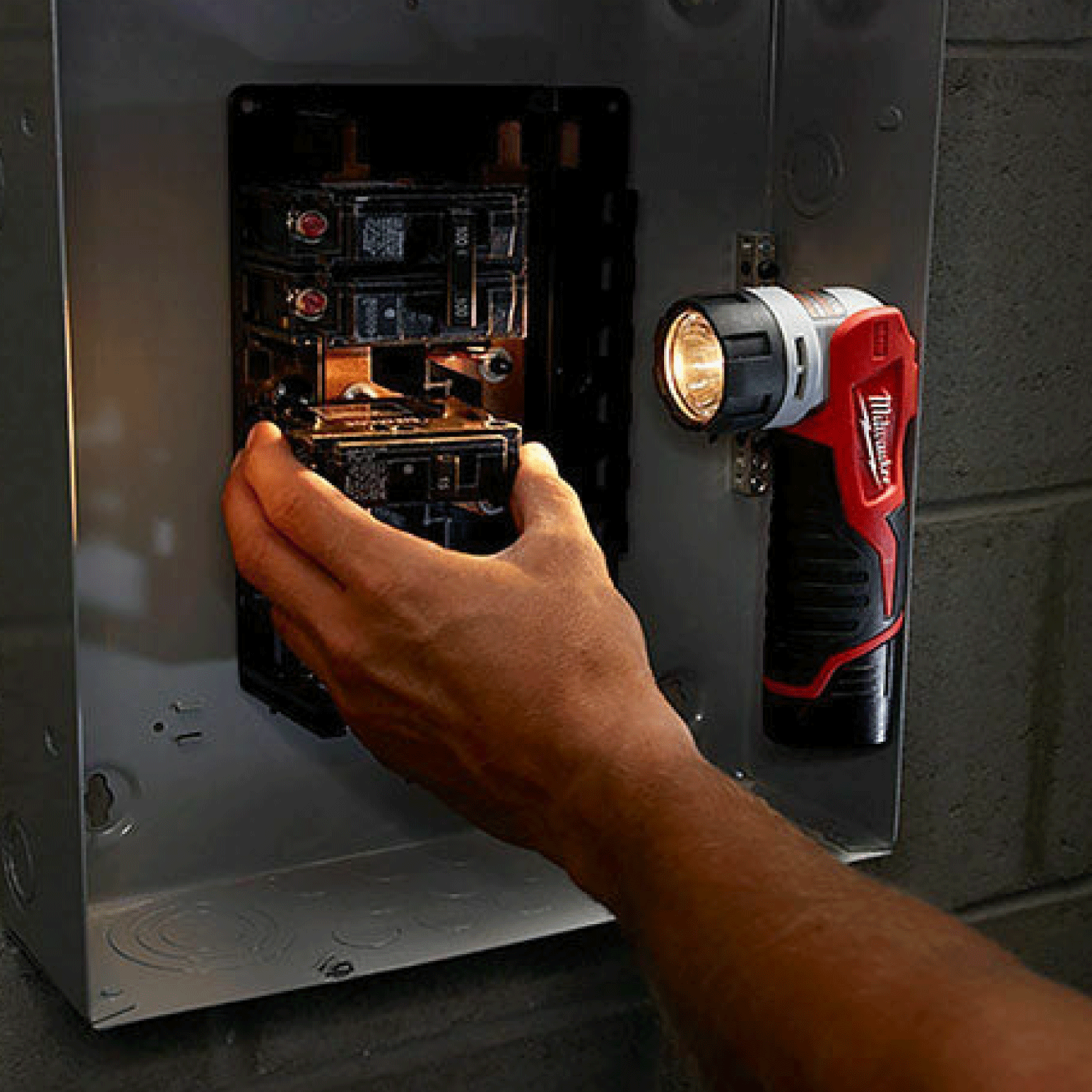 Milwaukee 12V Cordless 12 Volt LED Torch M12LED 0 Work Light Bare