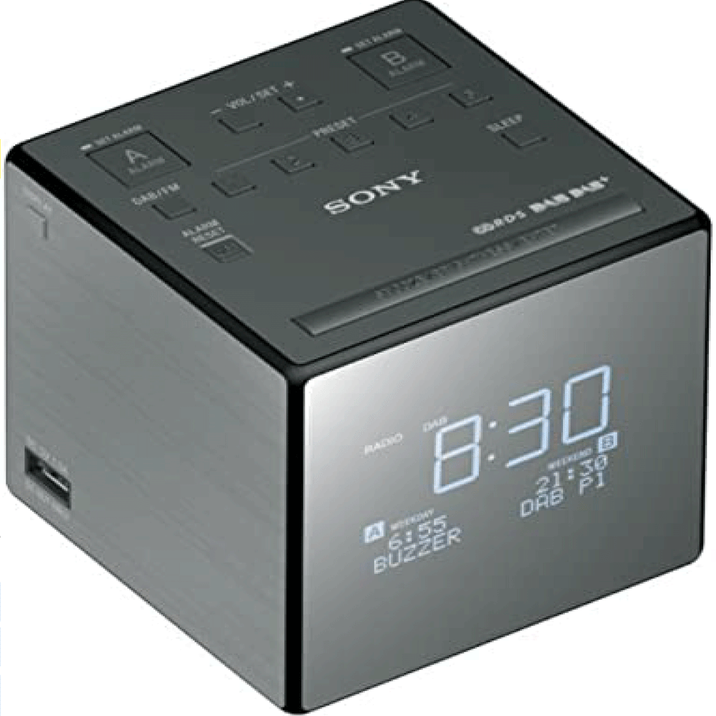 Sony XDRC1DBP (Box Damaged^) DAB+ Alarm Clock Radio – thetopshopau