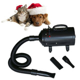 vidaXL Dog Hair Dryer with Heater Pet Cat Grooming Supplies Blaster Blower