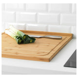 iKEA LÄMPLIG Wooden Large Cutting Chopping Serving Board Two Sides 46x53cm