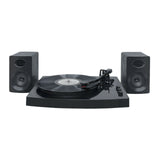 mbeat Pro-M Bluetooth Stereo Turntable Record Player Music Vinyl System Black