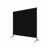 1-Panel Room Divider Privacy Screen Dividers Stand Home Partition Black